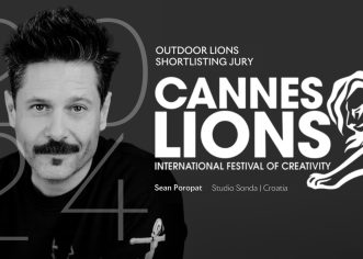Sean Poropat, kreativni direktor i suosnivač Studija Sonda, pozvan je u žiri ovogodišnjeg Cannes Lions festivala, najprestižnijeg međunarodnog festivala kreativnosti