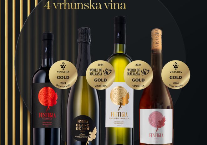 Agrolaguna s četiri zlatne medalje na Vinistri potvrdila svoj prestiž u vinskoj industriji