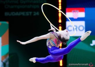 Iana Benčić iz Poreča blistala na Europskom prvenstvu u ritmičkoj gimnastici !