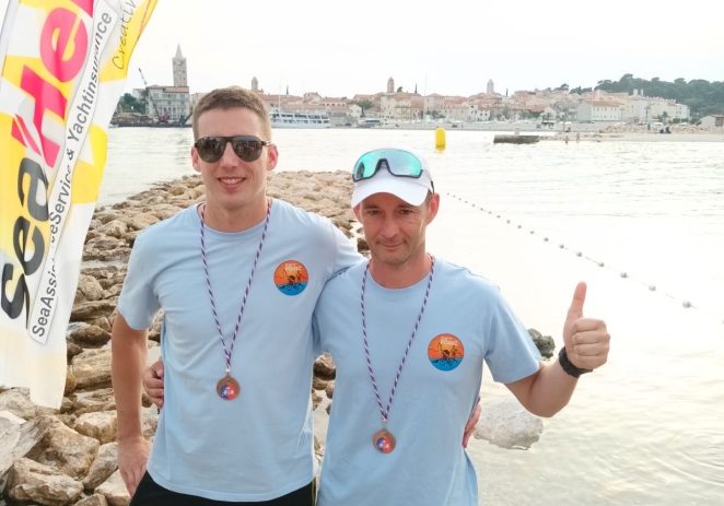 Sebastian Nicoletti i Marko Horvat iz Triatlon kluba Poreč osvojili medalje na Rabu