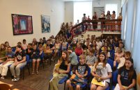 Ravnateljica Umjetničke škole Poreč Sanjica Sara Radetić zaključila nastavnu godinu svečanim prijemom te čestitala najuspješnijim učenicima i učiteljima