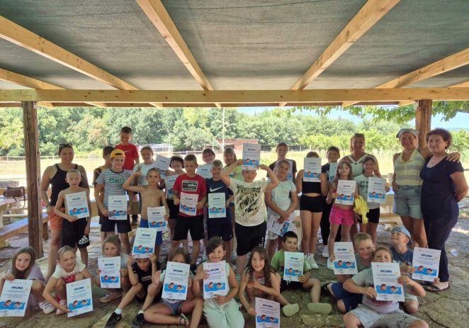 Pregršt zabave za djecu iz Vižinade na ljetnom kampu