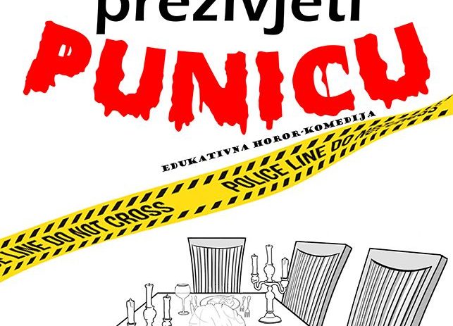 Predstava ˝KAKO PREŽIVJETI PUNICU?˝ scena 15+ Teatar Naranča večeras gostuje u Funtani