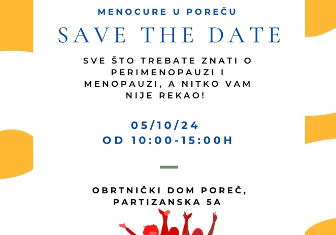 SVE ŠTO TREBATE ZNATI O PERIMENOPAUZI I MENOPAUZI, A NITKO VAM NIJE REKAO – u Obrtničkom domu 5.10.24.