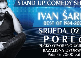 U srijedu, 2. listopada u porečkom kazalištu IVAN ŠARIĆ: BEST OF 1984–2023