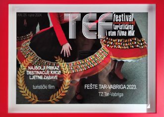 Film “Fešte Tar – Vabriga 2023” pobjednik na Festivalu turističkog i etno filma održanog na Krku