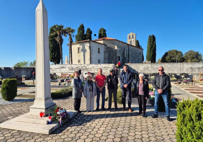 Delegacija Općine Vižinada povodom blagdana Svih svetih i Dana mrtvih obišla groblja