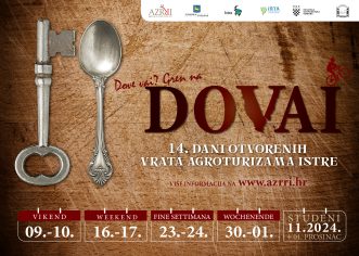 Dani otvorenih vrata agroturizama Istre četiri vikenda u studenom