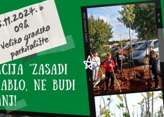 Poreč u akciji „Zasadi stablo, ne budi panj“ – u ponedjeljak, 25. 11. podjela besplatnih sadnica građanima