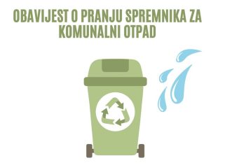 Novi raspored pranja spremnika za komunalni otpad od 26.11. do 6.12.2024.