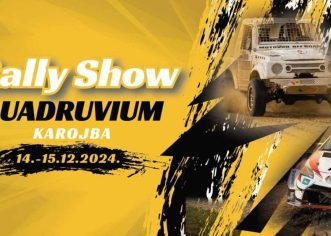Od 13. do 15. prosinca 2024. svi će trkački putevi voditi u “gradić četiriju puteva” – Karojbu i Rally show Quadruvium