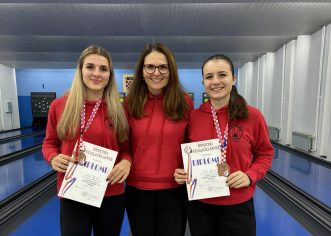 Kuglanje: Sestre Dea Gašparini i Nina Ravnić Gašparini osvojile su brončanu medalju na Prvenstvu Hrvatske U19