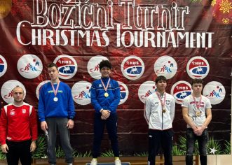 Dorjan Bubičić iz Hrvačkog kluba Poreč osvojio brončanu medalju u Zagrebu