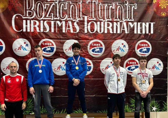 Dorjan Bubičić iz Hrvačkog kluba Poreč osvojio brončanu medalju u Zagrebu