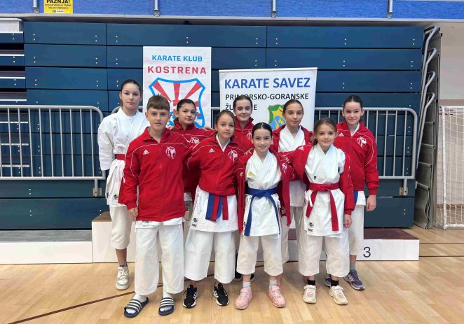 Odličan nastup Finidinih natjecatelja na karate turniru u Kostreni