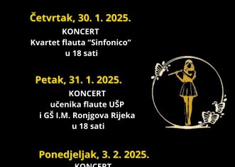 15. Dani flaute u Umjetničkoj školi Poreč