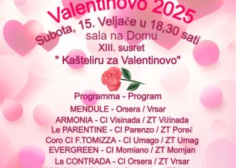 “Kašteliru za Valentinovo” – XIII. susret zborova, klapa i vokalnih skupina