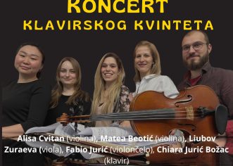 Koncert povodom 50.te obljetnice i 13.-tih Dana gudača Umjetničke škole Poreč