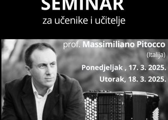 Povodom 18. Dana harmonike Umjetnička škola Poreč organizira niz događanja
