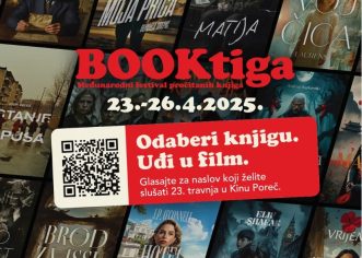 Dodjela Nagrade BOOKtiga / Čitanje u Kinu / Bogat program 18. festivala pročitanih knjiga u Poreču…
