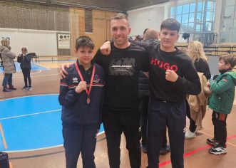 Hrvanje: Antonio Leva brončani na Prvenstvu Hrvatske za U13!