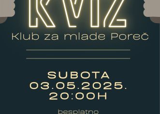 Kviz u Klubu za mlade Poreč i brojne druge aktivnosti Udruge Capybara