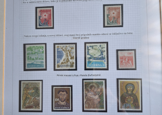 Filatelističko numizmatičko društvo «Poreč» postavilo je novu filatelističku izložbu