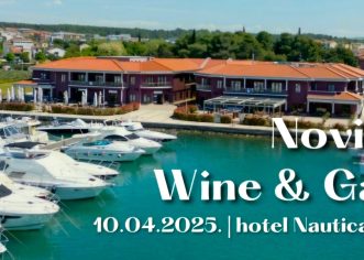 Hotel Nautica domaćin je Novigrad Wine & Gastro koji će se održati u četvrtak 10. travnja