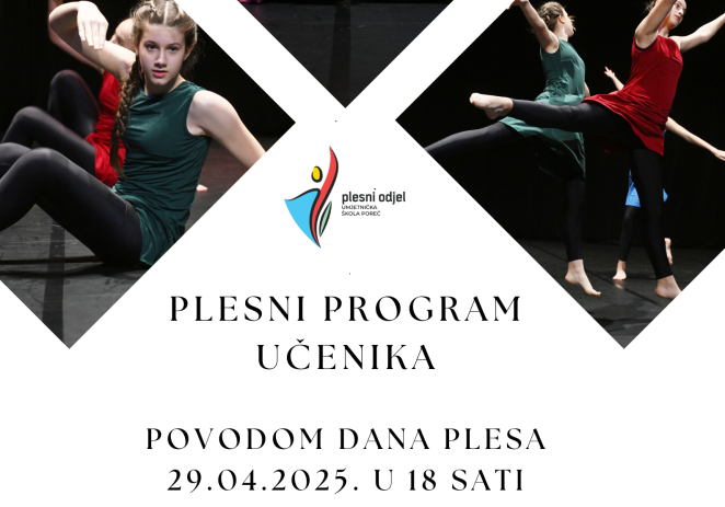 Proslava Svjetskog dana plesa u Umjetničkoj školi Poreč
