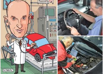 Prevare pri kupnji rabljenog (13): nova kožna obloga na volanu i nove gumene na papučicama