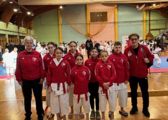 Tri zlatne i dvije brončane medalje za mlade karatiste Karate kluba Finida iz Poreča na međunarodnom karate turniru u Postojni