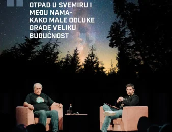 POZIV NA JAVNU TRIBINU: „Otpad u svemiru i među nama – kako male odluke grade veliku budućnost“ – gost Korado Korlević