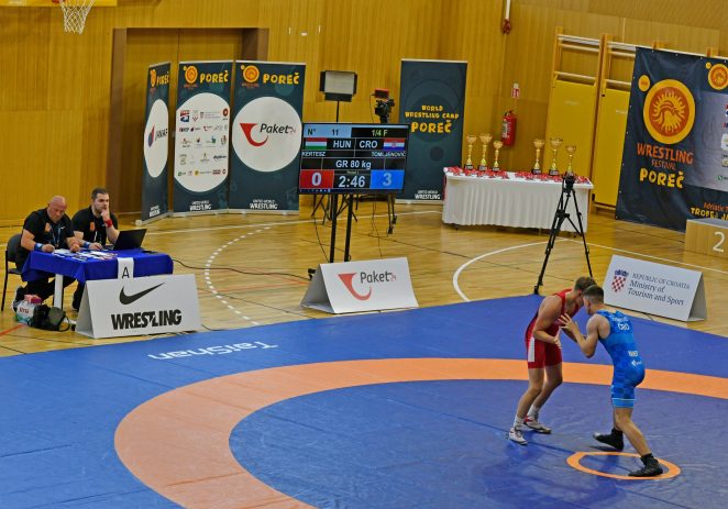 Međunarodni hrvački turnir UWW Wrestling festival 2025. u dvorani Saline u Vrsaru