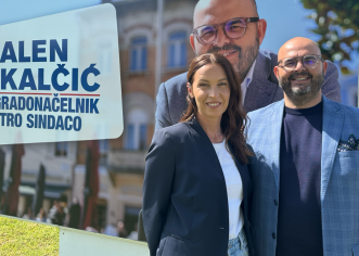 Ana Petroni uz Alena Kalčića kao kandidatkinja za dogradonačelnicu: Odgoj, zajedništvo i briga za Poreč #izbori2025