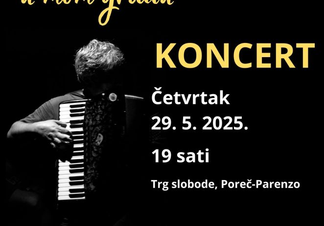 Koncert „Harmonikaški orkestar i zbor u mom gradu“ – projekt  „VIPO“