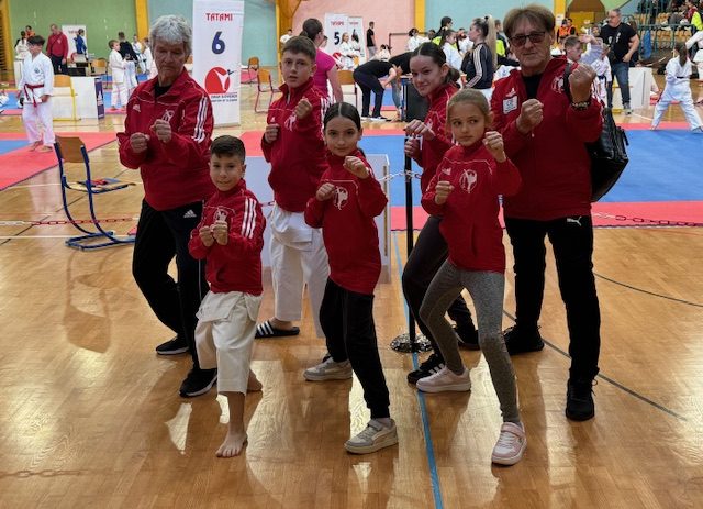 Karate klub Finida u Postojni osvojio četiri zlatne i jednu brončanu medalju