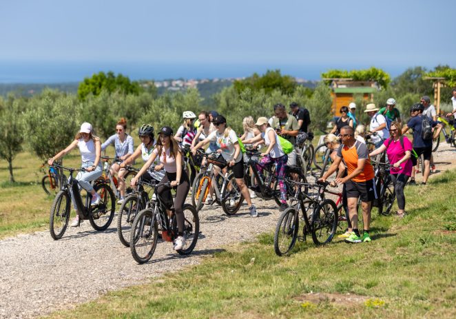 Gourm-E-Bike u Kaštelir-Labincima oduševio sudionike: Spoj rekreacije, lokalnih okusa i iskrenog gostoprimstva