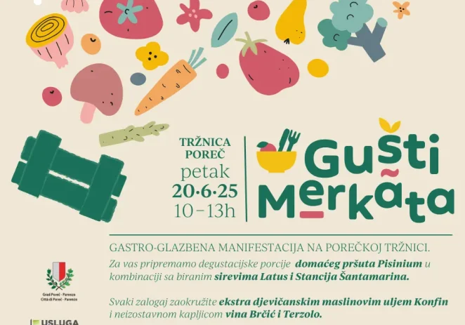 Gušti Merkata – novo izdanje u znaku istarskog pršuta, sira i maslinovog ulja