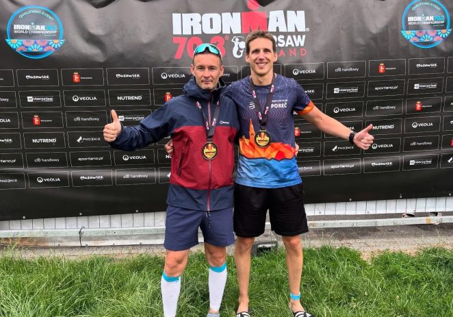 Marko Horvat i Sebastian Nicoletti iz Triatlon kluba Poreč nastupili na Ironmanu u Varšavi, Zdravko Rajić na Dolomiti Extrem trail-u