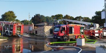 Požar ugostiteljskog objekta u Santa Marini (Vabriga)