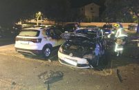 Požar vozila u Creskoj ulici u Poreču