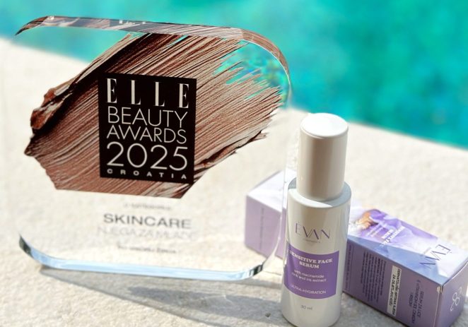 Porečki brend Evan Cosmetics osvojio prestižnu Elle Beauty Awards nagradu