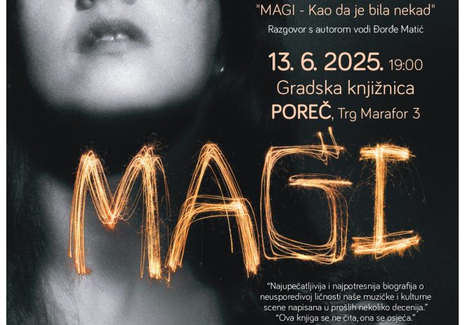 Predstavljanje knjige “Magi – Kao da je bila nekad” u porečkoj knjižnici