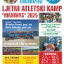 Ljetni atletski kamp “Maximvs 2025” – otvorene prijave !