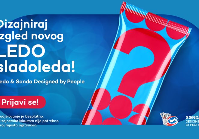 Novi SONDA Designed by People: Ledo i Sonda pozivaju te da osmisliš izgled novog sladoleda