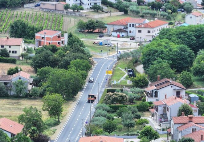 Završena prva faza rekonstrukcije županijske ceste Vižinada – Kaštelir