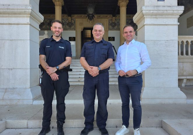 Gradonačelnik Peršurić primio novog načelnika policijske postaje Poreč Tomislava Vrbljančevića