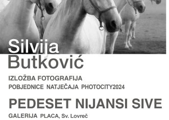 Izložba ‘Pedeset nijansi sive’ Silvije Butković u Galeriji Placa u Sv. Lovreču