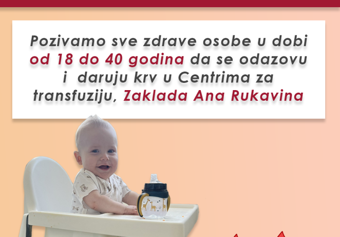 AKCIJA darivanja krvi za devetomjesečnog ŠIMUNA koji boluje od leukemije :( !!