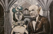 Driton Hajredini: DIJALOG U TAMI / DIALOG NË ERRËSIRË / DIALOGUE IN THE DARK samostalna izložba slika i instalacija u Galeriji Zuccato